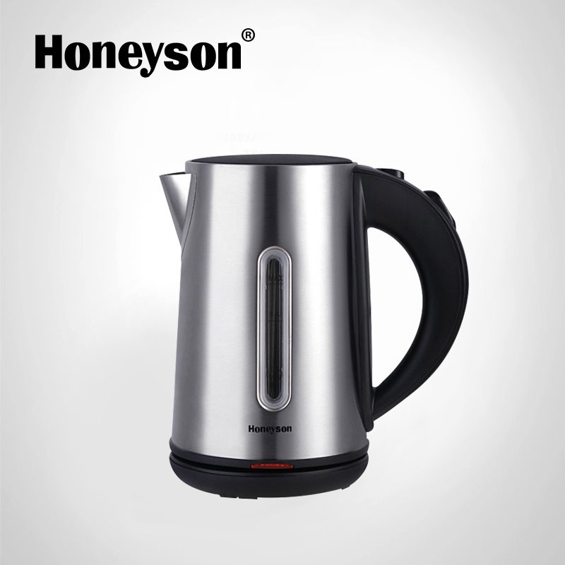 Honeyson hotel silver traditional electric kettle no plastic